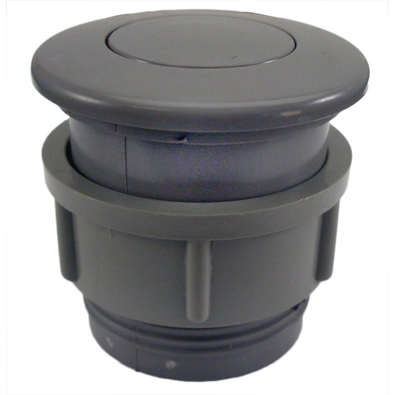 Air Button Waterway Flush Mount Grey